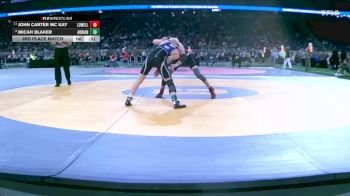 D2-113 lbs 3rd Place Match - John Carter Mc Kay, Lowell vs Micah Blaker, Adrian
