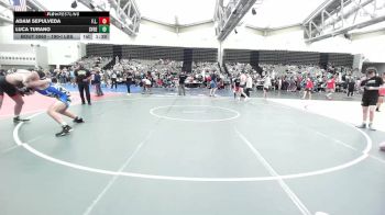 190-I lbs Semifinal - Adam Sepulveda, F.L.O.W. vs Luca Turano, Savage Wrestling
