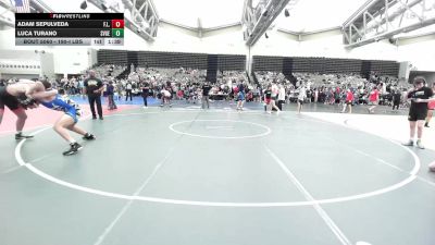 190-I lbs Semifinal - Adam Sepulveda, F.L.O.W. vs Luca Turano, Savage Wrestling