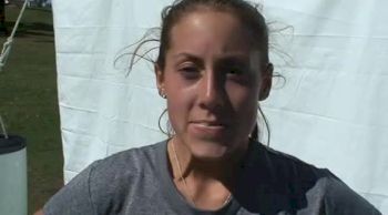 Meaghan Nelson Iowa State runner up and team champs at Big 12 XC Champs 2011