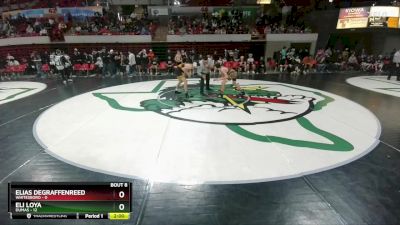 126 lbs Round 2 (8 Team) - Eli Loya, Dumas vs Elias Degraffenreed, Whitesboro