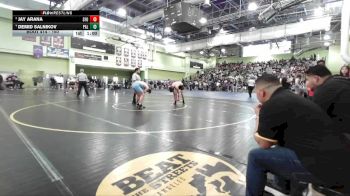 150 lbs Cons. Semi - Demid Salnikov, Palisades vs Jay Arana, SAN FERNANDO