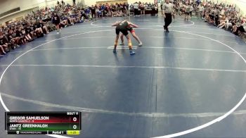 90 lbs Round 4 (6 Team) - Jantz Greenhalgh, Utah vs Gregor Samuelson, North Dakota 2