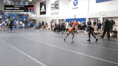 103 lbs Cons. Round 4 - Makayla Young, Indiana Tech vs Rebekah Jean-Baptiste, Emmanuel University