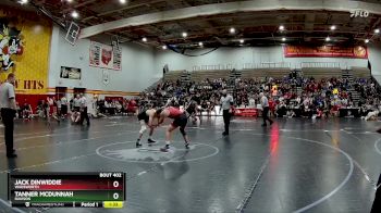 144 lbs Quarterfinal - Tanner McDunnah, Davison vs Jack Dinwiddie, Wadsworth