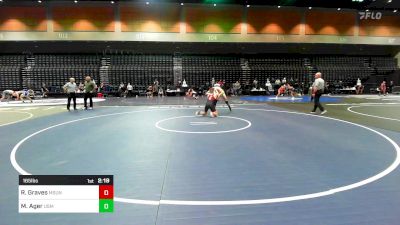 165 lbs Consi Of 16 #2 - Ryan Graves, Montana-Northern vs Michael Ager, Saint Mary