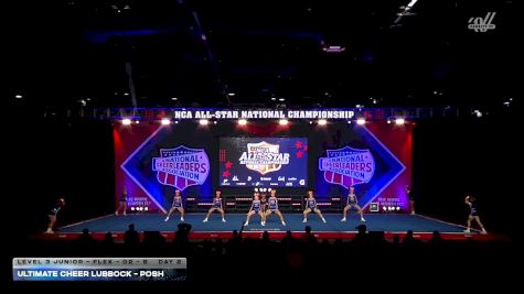 Ultimate Cheer Lubbock - Posh [2026 L3 Junior - Flex - D2 - B Day 2] 2026 NCA All-Star National Championship