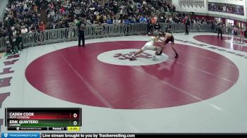 138 lbs Cons. Semi - Erik Quintero, Lakeside vs Caden Cook, Faith Lutheran