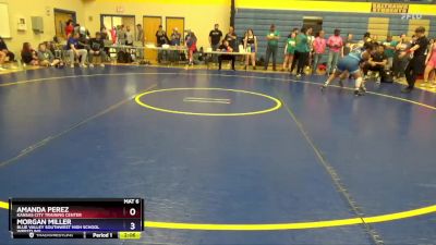 190 lbs Round 2 - Amanda Perez, Kansas City Training Center vs Morgan Miller, Blue Valley Southwest High School Wrestling