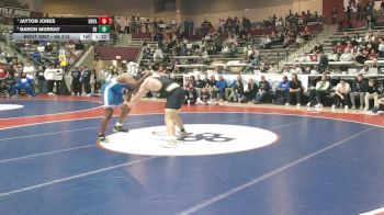 6A 215 lbs Semifinal - Jayton Jones, Bryant vs Baron Murray, Bentonville