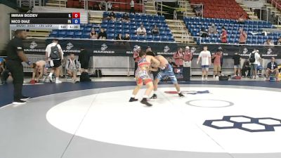 150 lbs Cons. Rd Of 16 - Imran Boziev, Illinois vs Nico Diaz, Pennsylvania