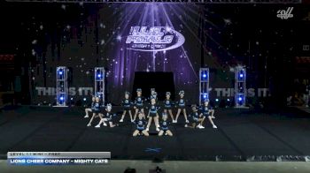 Lions Cheer Company - Mighty Cats [2026 L1.1 Mini - PREP] 2026 The U.S. Finals Chicago