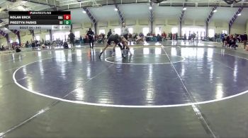 141 lbs Champ. Round 2 - Nolan Erck, Unattached vs Prestyn Parks, Ohio University