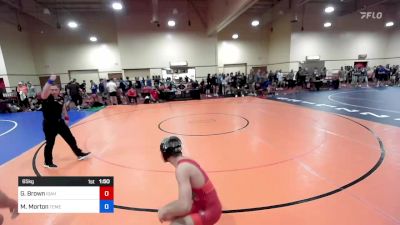 65 kg Cons 32 #1 - Gabriel Brown, Idaho vs Marvin Morton, Temecula Valley High School Wrestling