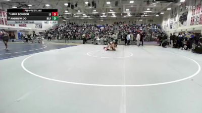 Boys 120 lbs Quarterfinal - Andrew Do, Milpitas Boys vs Luke Schoch, Los Gatos Boys