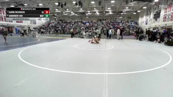 Boys 120 lbs Quarterfinal - Andrew Do, Milpitas Boys vs Luke Schoch, Los Gatos Boys