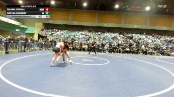 130 lbs Quarterfinal - Rianna Bernal, Marina vs Sophia Rimbert, Volcano Vista