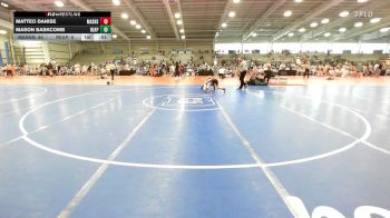 90 lbs Rr Rnd 1 - Matteo Danise, Mat Assassins Blue vs Mason Baskcomb, Reaper Wrestling Club