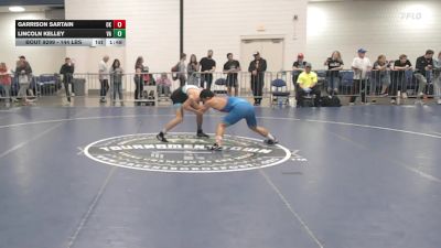 144 lbs Consi Of 16 #1 - Garrison Sartain, OK vs Lincoln Kelley, VA