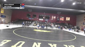 160 lbs 1st Place Match - Stella Steigler, King University vs May Cuyler, Presbyterian