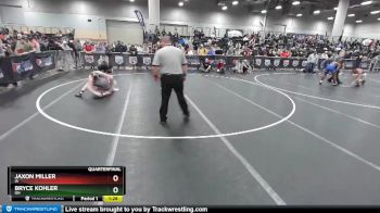 145 lbs Quarterfinal - Bryce Kohler, OH vs Jaxon Miller, IA