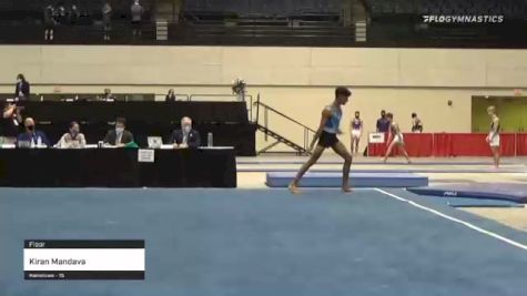 Kiran Mandava - Floor - 2021 USA Gymnastics Development Program National Championships