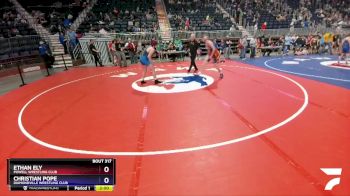 149 lbs 1st Place Match - Ethan Ely, Powell Wrestling Club vs Christian Pope, Diamondville Wrestling Club