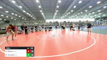 180 lbs Final - Noah Mathis, POWA vs Maximus Konopka, PA Alliance Black