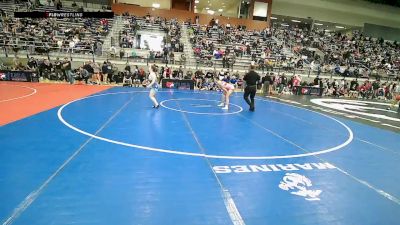 U20 Women - 55 lbs Champ. Round 2 - Aspen Blasko, MN vs Allison Layman, NM