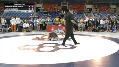 126 lbs Champ. Rd Of 64 - Brandon Avila Ramos, Nevada vs Jayden Tuquero, Wisconsin