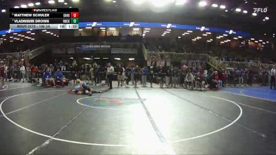 106 2A Quarterfinal - Vladmimir Drown, Rockledge vs Matthew Schuler, Charlotte Hs