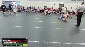 106 lbs Round 1 (4 Team) - Chris Metz, Georgia United vs Joseph Obstaculo, Beebe Trained Blue