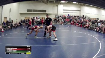 125 lbs Finals (8 Team) - Carson Owens, Team Rogue vs Cayden Neisen, Minnesota Gold