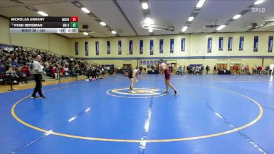 165 lbs Champ. Round 1 - Nicholas Ankeny, Concordia-Moorhead vs Ryan Bergman, Wisconsin-Oshkosh