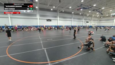 132 lbs Champ. Round 4 - Alexander Denkins, Perrysburg vs Broc Dahlin, Unattached