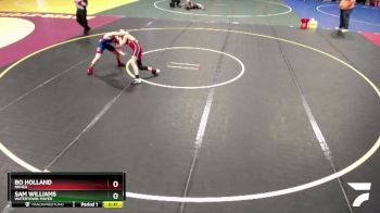 95 lbs Champ. Round 1 - Bo Holland, NRHEG vs Sam Williams, Watertown-Mayer