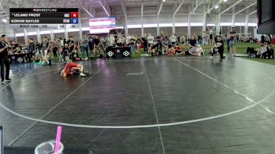 100 lbs Cons. Round 4 - Leland Frost, Arizona vs Korvin Bayles, Utah