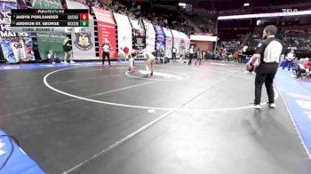 110 Class 2 lbs Cons. Round 3 - Addison St. George, Rockwood Summit vs Jaidyn Pohlsander, Central (Springfield)