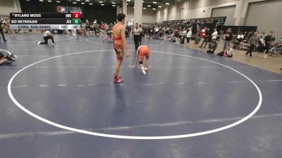 165 lbs Cons. Sub-semis - Ryland Moss, Reddot Wrestling Club vs Bo Reynolds, Alabama Takedown Academy