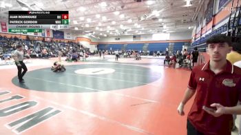 184 lbs Champ. Round 1 - Juan Rodriguez, Rhode Island vs Patrick Gordon, Wilkes University