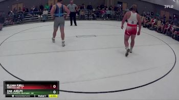 218 lbs Round 2 (8 Team) - Zak Juelfs, South Dakota Lightning vs Elijah Fjell, Nebraska Red