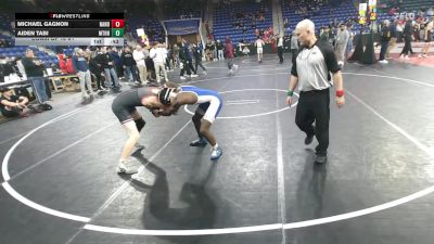 126 lbs Consi Of 16 #1 - Michael Gagnon, North Andover vs Aiden Tabi, Methuen
