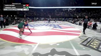 Semifinal - Abbigail Lewis, Pierre T.F. Riggs vs Katie Snyder, Hot Springs