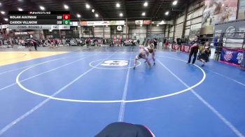 165 lbs Cons. Round 2 - Caiden Villmow, Camel Kids Wrestling vs Nolan Aultman, Camel Kids Wrestling