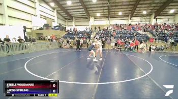 106 lbs Cons. Round 3 - Steele Woodward, UT vs Jacob Stirling, WY