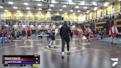 220 lbs Round 3 - Mason Koehler, Powerhouse Wrestling Club vs Nathan Ballard, Iowa