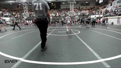 88 lbs Rr Rnd 3 - Kaygan Walton, El Reno Wrestling Club vs Della Howell, Henryetta Knights Wrestling Club