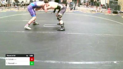 116 lbs Round Of 64 - Addyxus Echak, Mid Valley Wr Ac vs Trajan Pannell, Bay Area Dragons WC