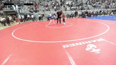 14U Girls - 130 lbs Semis - Rachel Garcia, TX vs Aleeza Alvarez, OR