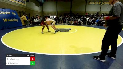 178 lbs Round Of 32 - Jude Holiday, Esperanza vs Brody Kelly, Immaculate Conception (IL)